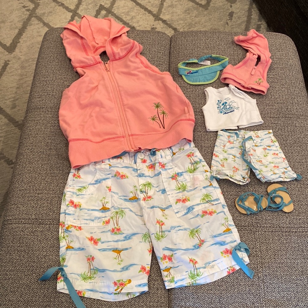 American girl kid & doll outfit